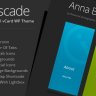 Cascade - Personal vCard WordPress Theme