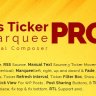 Pro News Ticker & Marquee for Visual Composer Pro News Ticker & Marquee for Visual Composer