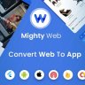 MightyWeb Flutter Webview - Convert Your Website To An App + Admin Panel