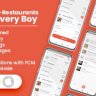 Delivery Boy For Multi-Restaurants Flutter App