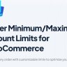 ORDER MINIMUM/MAXIMUM AMOUNT LIMITS FOR WOOCOMMERCE BY WPFACTORY